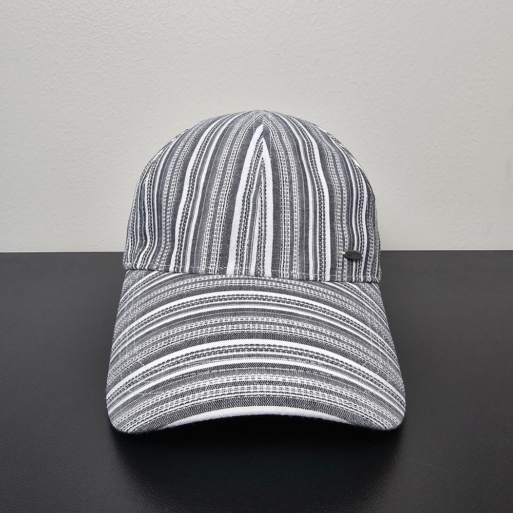 Coolibar Monochrome Striped Cap